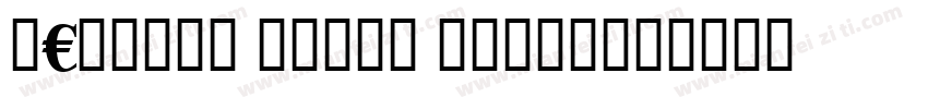 ZGlabel nokia fonts字体转换